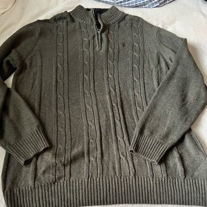 US Polo Association Quarter Zip sweater size XXL EUC